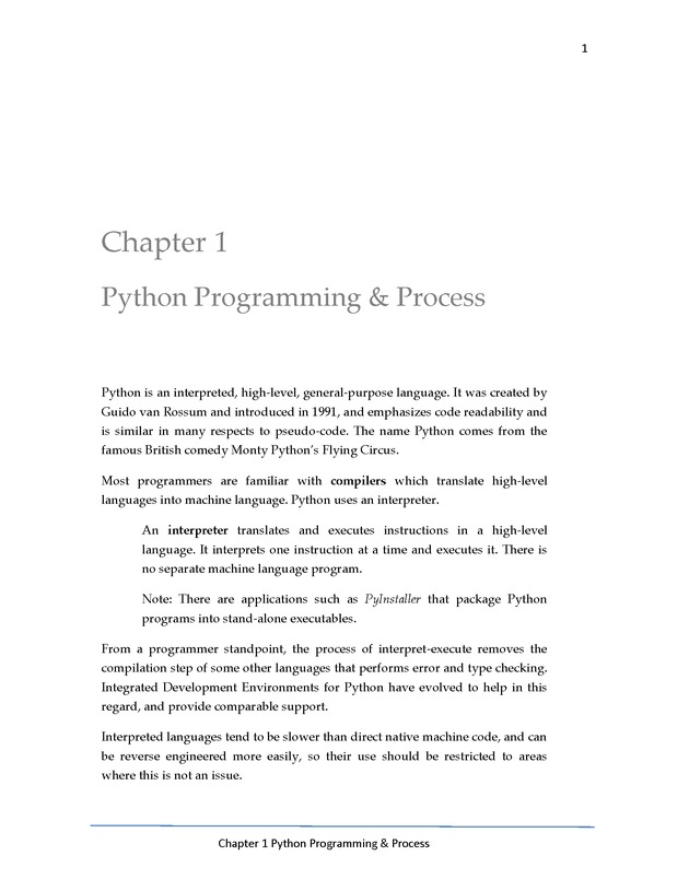 Python Programming: Basics to Advanced Concepts Advanced Programming Workshop - Page 1